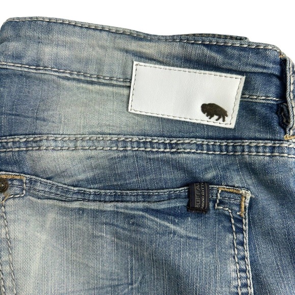 buffalo david bitton jeans six-x slim straight stretch size 33 / 30 - Picture 4 of 12